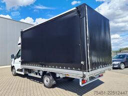 Renault Master 35 Pritsche Schlafkab Schiebe Plane LUFTFEDER