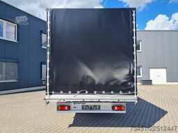 Renault Master 35 Pritsche Schlafkab Schiebe Plane LUFTFEDER