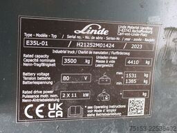 Linde E35L-01/1252 (Lack und SE-Bereifung NEU)