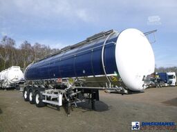 Burg Chemical tank inox L4BH 32.5 m3 / 3 comp