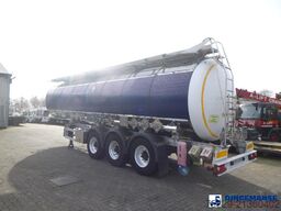 Burg Chemical tank inox L4BH 32.5 m3 / 3 comp
