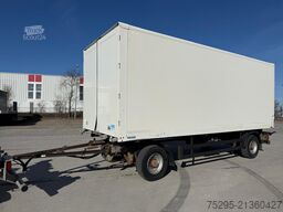 SAXAS 2 Achs Koffer Drehschemel LBW BÄR Durchlader