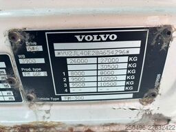 Volvo FM 300 6x6 WASTE 4 + CLEAN WATER 8 m3 / VACUUM ...