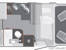 LMC Tourer Lift 70 H 663/0 G 70 Jahre Messeangebot C