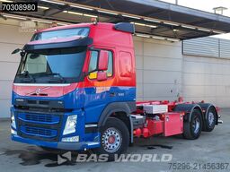 Volvo FM 500 FM 6X2 Full Air 20t Hooklift Lift Axle E...