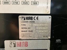DAF FAN CF 290 Hiab 21 Tonmeter laadkraan Just 178...