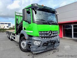 MERCEDES-BENZ AROCS 3240L-8X4-TRIDEM-HIAB X-192E5 KRAN/FUNK/E6