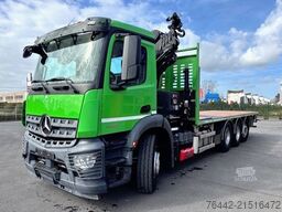 MERCEDES-BENZ AROCS 3240L-8X4-TRIDEM-HIAB X-192E5 KRAN/FUNK/E6