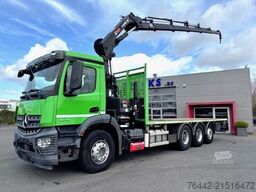 MERCEDES-BENZ AROCS 3240L-8X4-TRIDEM-HIAB X-192E5 KRAN/FUNK/E6