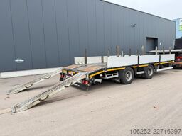 FAYMONVILLE MAX Trailer 2-AXES LOWLOADER 21T - ALU RAMPS - ...