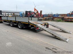 FAYMONVILLE MAX Trailer 2-AXES LOWLOADER 21T - ALU RAMPS - ...