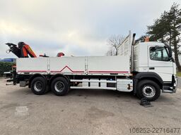 Volvo FM 420 6x4 BAUSTOFF + KRAN PALFINGER PK18502 SH...