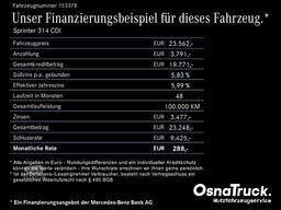 MERCEDES-BENZ Sprinter 314 CDI Klima,Navi,Kamera,Standheizung