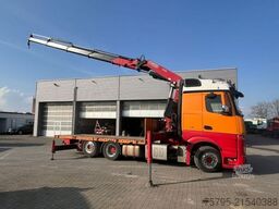 MERCEDES-BENZ Actros neu 2558 6x2 Pritsche Kran Fassi 415 40m/