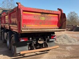 MAN TGS 35.480 8x4 BB MEILLER DSK BORDMATIK 13m³