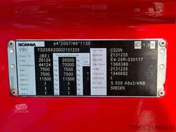 SCANIA S500 NGS 6X2 RETARDER FULL AIR TOP CONDITION BEL