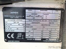 Doosan D55C-5 | 5500 KG | SIDESHIFT | POSITIONERS
