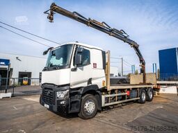 RENAULT C 430 -6X4 + HIAB 14T/m/3ext.
