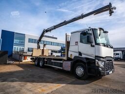 RENAULT C 430 -6X4 + HIAB 14T/m/3ext.