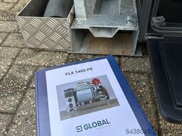 GLOBAL zuigunit vacuumpomp toiletcabine service unit t...