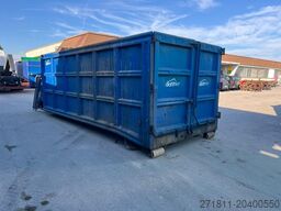 CONTAINER SCARRABILE USATO A CIELO APERTO CON GRU