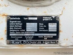 MERCEDES-BENZ 814 Atego mit Böcker Dachdecker Kran AK25-650