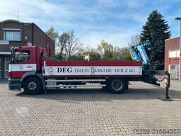 MERCEDES-BENZ 1829 Pritsche mit MKG Kran HLK 116 Bj2016