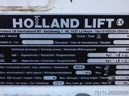 Holland Lift Ecostar HL-11812 Electric, 14m Working Height, 300