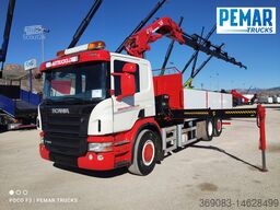SCANIA P 400 GRUA CAJA FIJA
