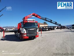 SCANIA P 400 GRUA CAJA FIJA