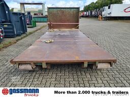 Abrollplattform mit Stirnwand