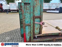 Abrollplattform mit Stirnwand