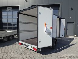 trailershop GFK Koffer 305x159x180cm Seitentür 100km