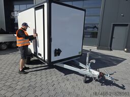 trailershop GFK Koffer 305x159x180cm Seitentür 100km