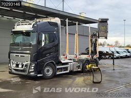 Volvo FH16 750 FH16 6X4 HIAB LOGLIFT F108S 83 Wood cr...