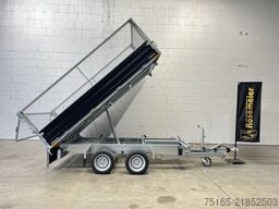 HUMBAUR HTK 3500.37 Stahl Black Gitter Dreiseitenkipper