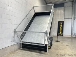 HUMBAUR HTK 3500.37 Stahl Black Gitter Dreiseitenkipper