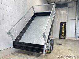 HUMBAUR HTK 3500.37 Stahl Black Gitter Dreiseitenkipper