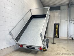 HUMBAUR HTK 3500.37 Stahl Black Gitter Dreiseitenkipper