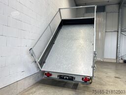 HUMBAUR HTK 3500.37 Stahl Black Gitter Dreiseitenkipper