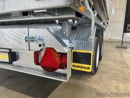 HUMBAUR HTK 3500.37 Stahl Black Gitter Dreiseitenkipper
