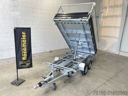 HUMBAUR HTK 3500.37 Stahl Black Gitter Dreiseitenkipper