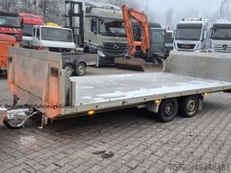  BAOS Plateauanhänger Anhänger Tandem, Baumaschinen und Fahrzeuge