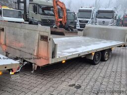  BAOS Plateauanhänger Anhänger Tandem, Baumaschinen und Fahrzeuge