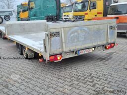 BAOS Plateauanhänger Anhänger Tandem, Baumaschinen und Fahrzeuge