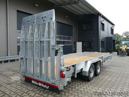 MÜLLER-MITTELTAL Tandem Tieflader- Tiefbett, 5,5 m - durchfahrbar