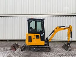 JCB 16C-1 /2022 BJ/939 H/verbr. Laufwerk/3xLöffel