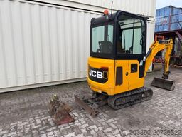 JCB 16C-1 /2022 BJ/939 H/verbr. Laufwerk/3xLöffel