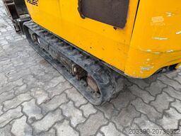 JCB 16C-1 /2022 BJ/939 H/verbr. Laufwerk/3xLöffel