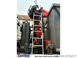  Abrollcontainer mit Kran Palfinger Epsilon E110L